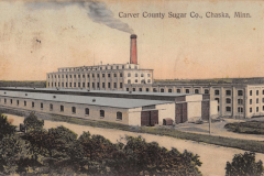 Chaska Sugar Beet Plant Postcard