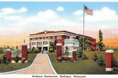 Shakopee Mudcura Sanitarium Postcard